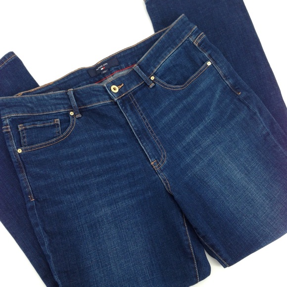 tommy hilfiger tribeca straight jeans